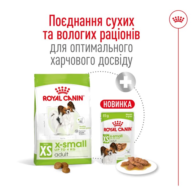 Royal Canin X-Small Adult Сухий корм для дорослих собак мініатюрних порід 500 г