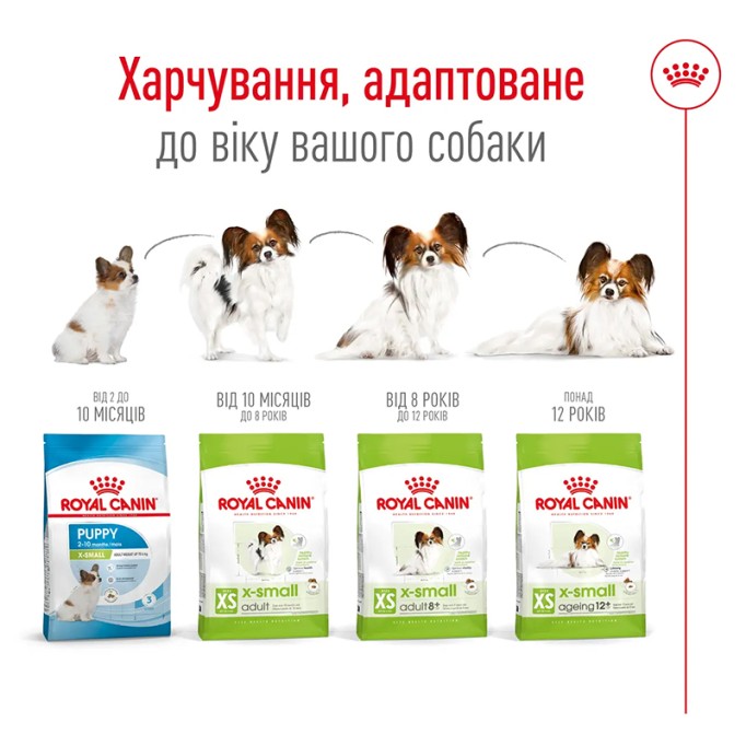 Royal Canin X-Small Adult Сухий корм для дорослих собак мініатюрних порід 500 г