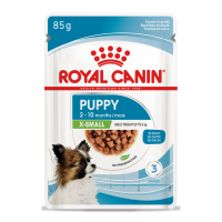 Royal Canin X-small Puppy in gravy Вологий корм для цуценят мініатюрних порід (в соусі) 85г 12шт