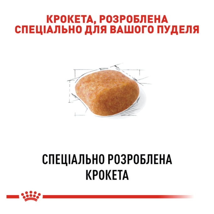 Royal Canin Poodle Adult Сухий корм для дорослих собак породи Пудель 1,5кг