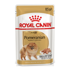 Royal Canin Pomeranian Adult Вологий корм для дорослих собак породи шпіц (паштет) 85г 12шт