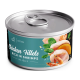 Savory Chicken Fillets rich in Shrimps in Jelly for Kittens Вологий корм з філе курки та креветками для кошенят (в желе) 70г