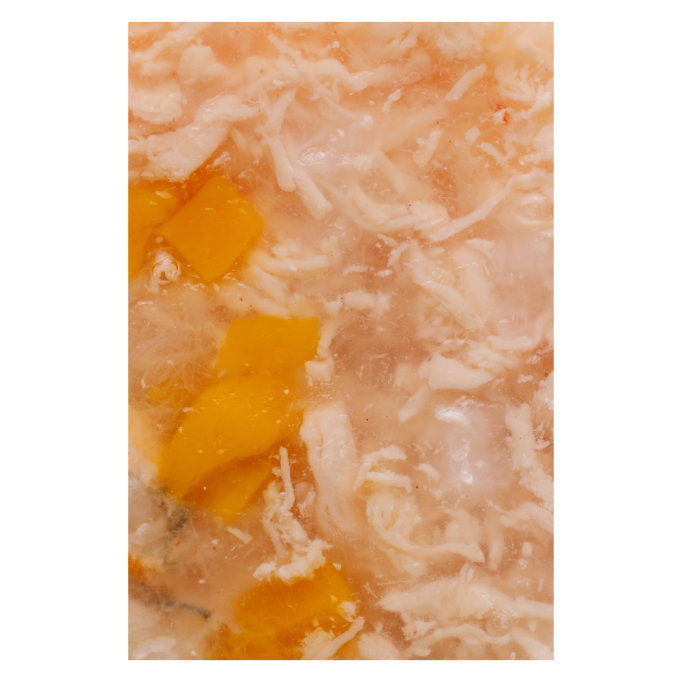 Savory Chicken Fillets rich in Shrimps in Jelly for Kittens Вологий корм з філе курки та креветками для кошенят (в желе) 70г