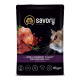 Savory Sterilised Cat Pouch Lamb & Cranberry in Gravy Вологий корм з ягням та журавлиною для дорослих стерилізованих котів (в соусі) 85г 22шт