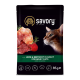Savory Adult Cat Pouch Lamb & Beetroot in Gravy Вологий корм з ягням та буряком для дорослих котів (в соусі) 85г 22шт