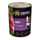 Savory Dog Gourmand Beef Вологий корм з яловичиною для дорослих собак усіх порід (паштет) 400г