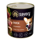 Savory Dog Gourmand Duck Вологий корм з качкою для дорослих собак усіх порід (паштет) 800г