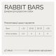 Savory Bars With Rabbit Ласощі джерки батончики з кроликом для дорослих собак 100г