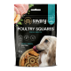 Savory Monoprotein Squares Fresh Breathe rich in Poultry Монопротеїнові ласощі з м’ясом птиці для дорослих собак для здорового подиху 100г
