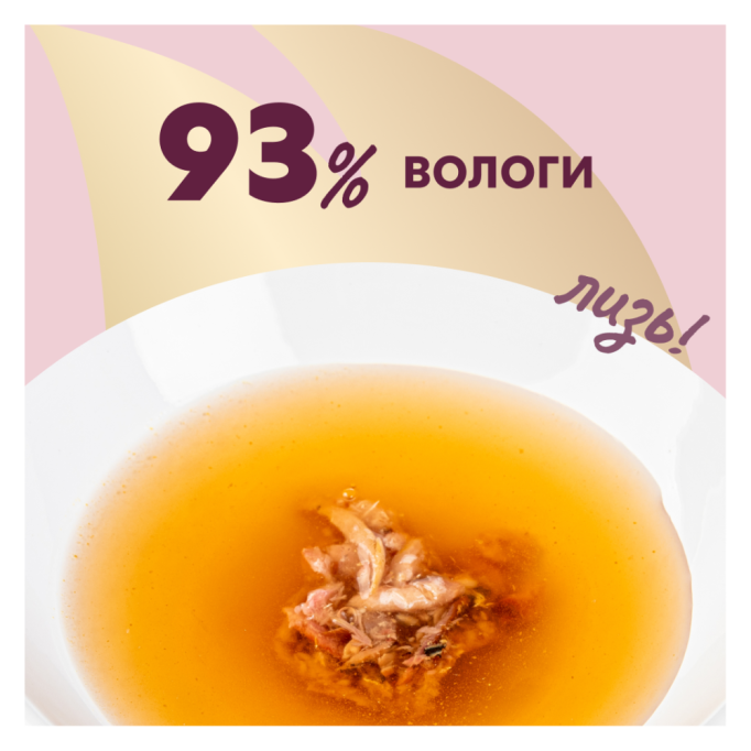 Delickcious Напій з океанічною рибою Вологий корм для дорослих котів 140г