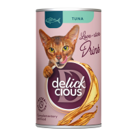 Delickcious Напій з тунцем Вологий корм для дорослих котів 140г