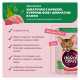 Delickcious Шматочки з качкою, курячим філе і шпинатом Вологий корм для дорослих котів (в соусі) 85г 12шт