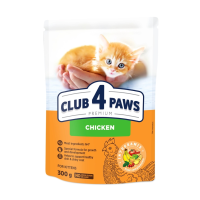 Club 4 Paws Kittens Chicken Сухий корм з куркою для кошенят 300г