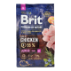 Brit Premium Junior S Сухий корм для цуценят і молодих собак малих порід 3кг