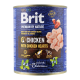 Brit Premium by Nature Chicken & Hearts Вологий корм для дорослих собак з куркою та курячим серцем (паштет) 800г