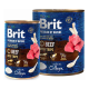 Brit Premium by Nature Beef & Tripe Вологий корм для дорослих собак з яловичиною та рубцем (паштет) 800г