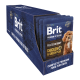 Brit Premium Fillets in Gravy Chicken & Green Peas Вологий корм з філе курки і зеленим горошком для дорослих собак малих порід (в соусі) 85г 24шт
