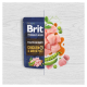 Brit Premium Fillets in Gravy Multipack Вологий корм Мультипак для дорослих собак малих порід (в соусі) 85г 12шт