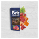 Brit Premium Fillets in Gravy Beef & Carrot Вологий корм з філе яловичини і морквою для дорослих собак малих порід (в соусі) 85г 24шт