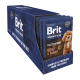 Brit Premium Fillets in Gravy Beef & Carrot Вологий корм з філе яловичини і морквою для дорослих собак малих порід (в соусі) 85г 24шт