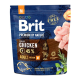 Brit Premium Dog Adult M Сухий корм з куркою для дорослих собак середніх порід 1кг