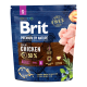 Brit Premium Dog Adult S Сухий корм з куркою для дорослих собак малих порід 1кг