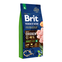 Brit Premium Dog Adult XL Сухий корм з куркою для дорослих собак гігантських порід (від 45 кг) 3кг