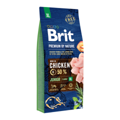 Brit Premium Junior XL Сухий корм для цуценят і молодих собак гігантських порід 15кг