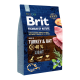 Brit Premium Light Сухий корм з індичкою для дорослих собак з надмірною масою тіла 3кг