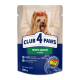 Club 4 Paws Adult Dog Small Breeds with Duck in jelly Вологий корм з качкою для дорослих собак малих порід (в желе) 100г 24шт