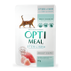 Optimeal Adult Cats Sterilised Turkey & Chicken Вологий корм з індичкою та курячим філе для дорослих стерилізованих та кастрованих котів (в соусі) 85г 12шт