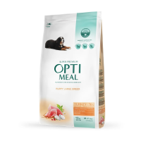 Optimeal Puppy Large Breed Turkey Сухий корм з індичкою для цуценят великих порід 12кг