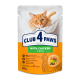 Club 4 Paws Вологий корм з куркою для дорослих котів 7+ років (в соусі) 85г 24шт