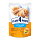 Club 4 Paws Вологий корм з ягням для дорослих котів (в соусі) 85г 24шт