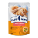 Club 4 Paws Вологий корм з індичкою для дорослих котів (в соусі) 85г 24шт